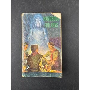 Vintage 1956 Boy Scouts of America Handbook for Boys 5th Edition 9th Printing